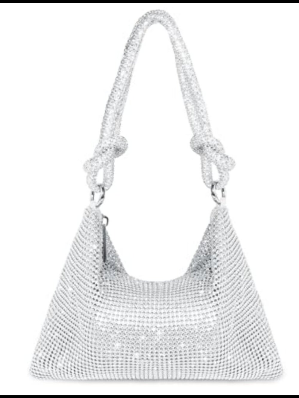 Rhinestone Evening Clutch Sparkly Handbag Fits Phone Wallet Party Wedding